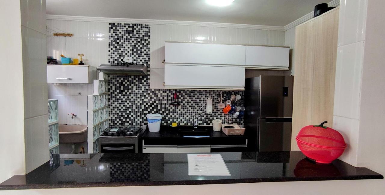Casa Com Wi-Fi Qualidade- Ar Condicionado - Completa - Praia Da Enseada Guarujá Exteriör bild